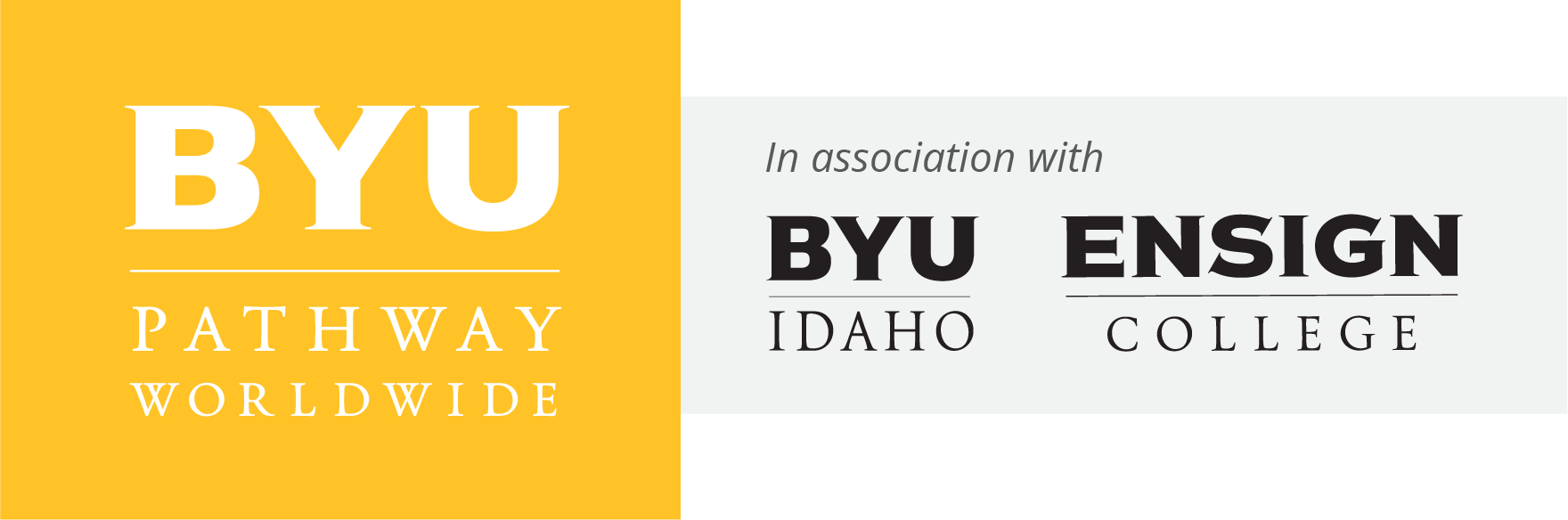 BYU-Pathway - Online Certificates and Degrees Application